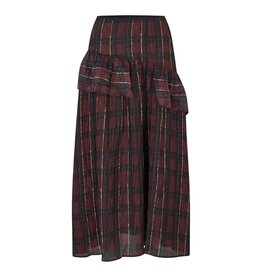 Baum und Pferdgarten Skirt Sabela Dark Red check