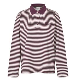 Baum und Pferdgarten Top Jeanne loose Italian Plum stripe