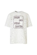 Baum und Pferdgarten Blouse Mandie ss loose Bright White plum