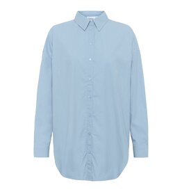 M.E.W. Shirt Sunna mw Boxy Pearl blue