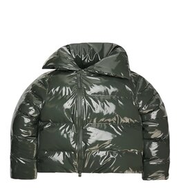 Rains Jacket puffer Alta vision short W3T3 Swamp