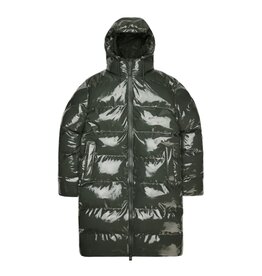 Rains Jacket puffer Alta longer W3T4 Swamp