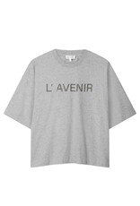 Club L'avenir Top Syma Grey m./Fudge