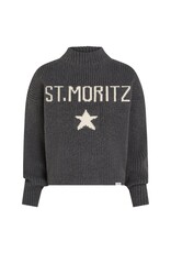 Penn & Ink N.Y. Jumper W25B380LTD Antra ecru