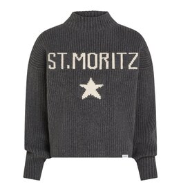 Penn & Ink N.Y. Jumper W25B380LTD Antra ecru