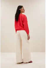 By-Bar By-Bar Sweater Carrie Poppy red
