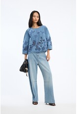 Munthe Munthe Top Bramble Blue