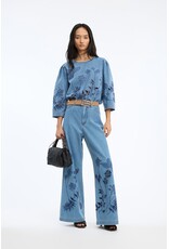 Munthe Munthe Top Bramble Blue