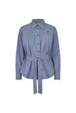 Baum und Pferdgarten Baum Shirt LS Matina Blue flannel check