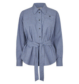 Baum und Pferdgarten Baum Shirt LS Matina Blue flannel check