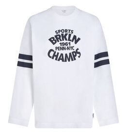 Penn & Ink N.Y. P&I Shirt S26F1807 Ls print  White black