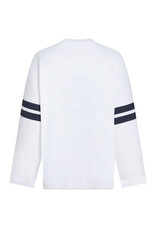 Penn & Ink N.Y. P&I Shirt S26F1807 Ls print  White black