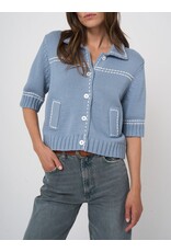 Repeat Repeat Cardigan 401172 Denim