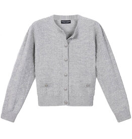 Repeat Repeat Cardigan 104564 Silver grey