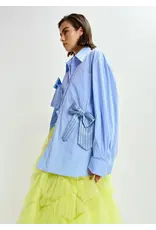 Essentiel Antwerp Essentiel Shirt Jiwi Combo1 Nile blue