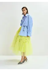 Essentiel Antwerp Essentiel Shirt Jiwi Combo1 Nile blue