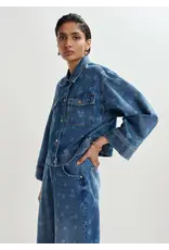 Essentiel Antwerp Essentiel Jacket Jass denim Quiet pool