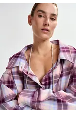 Essentiel Antwerp Essentiel Shirt Jandrew Combo1 Bright mauve