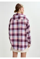 Essentiel Antwerp Essentiel Shirt Jandrew Combo1 Bright mauve