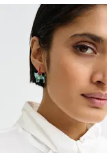 Essentiel Antwerp Essentiel Earrings Jocat with charms Combo1 Bright mauve