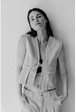 Aimee Aimee Gilet RoselineS6 jeans Beige