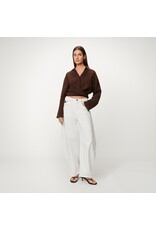 Lois Lois Shirt Pia Linen Chocolate martini