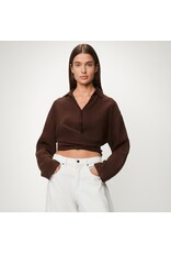 Lois Lois Shirt Pia Linen Chocolate martini