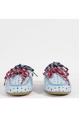 Toral Toral Loafer Kimana picado Baby blue