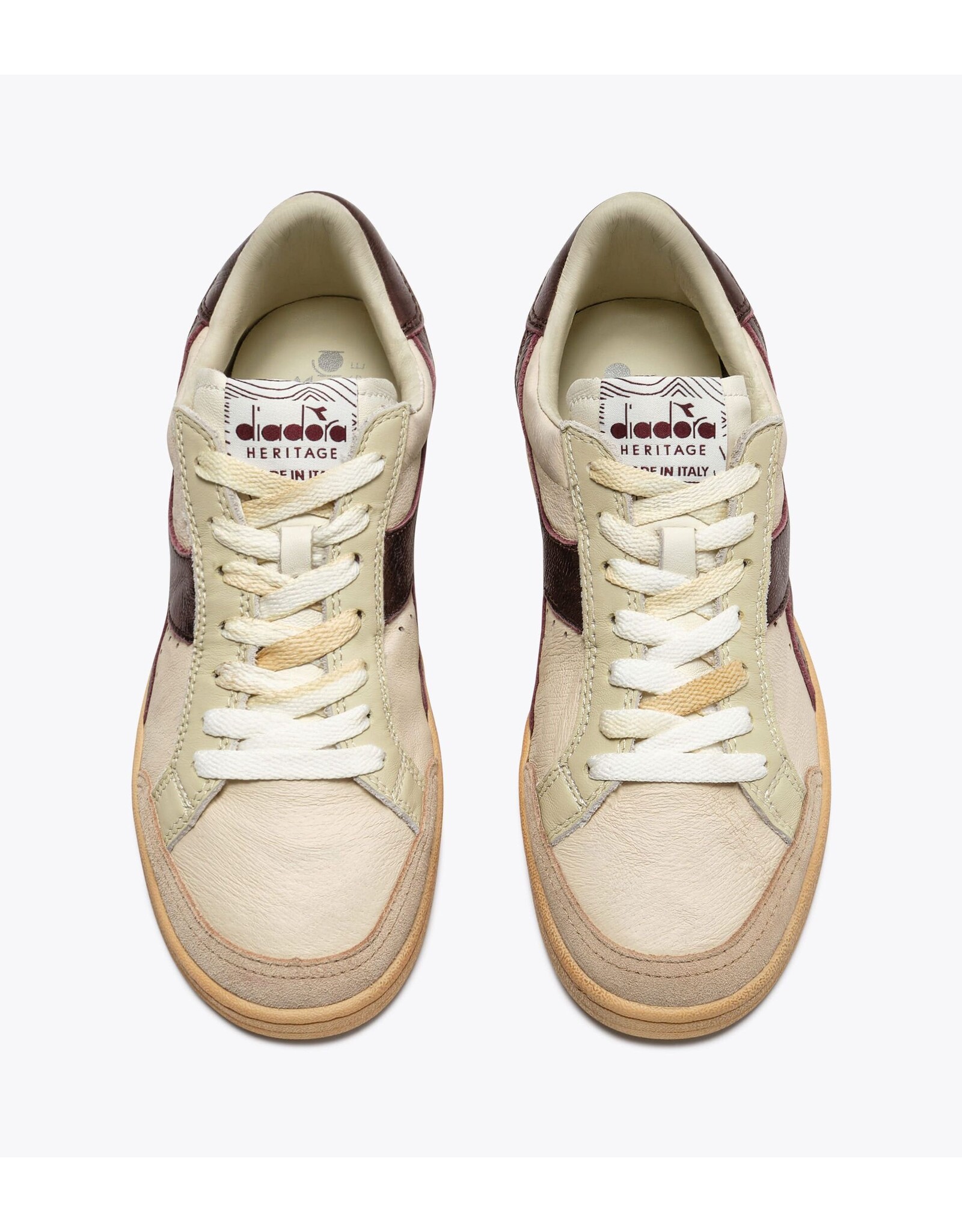 Diadora Diadora Heritage Sneaker Prestige aged Italia Bordeaux