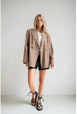 Penn & Ink N.Y. P&I Blazer S26N1702 Brown check