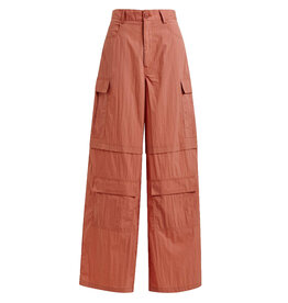 Essentiel Antwerp Essentiel Pants Josy cargo Etruscan red