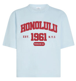 Penn & Ink N.Y. P&I T-shirt S26F1814 Skyrider cardinal