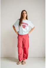 Penn & Ink N.Y. P&I T-shirt S26F1814 Skyrider cardinal