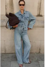 Club L'avenir Club L'avenir Jacket Cassy Vintage blue