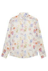 Hartford Shirt Sharlot Raw white&multic.