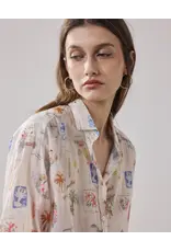 Hartford Shirt Sharlot Raw white&multic.