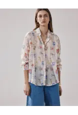 Hartford Shirt Sharlot Raw white&multic.