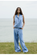 Rabens Saloner Rabens Pants Lane Light washed denim