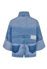 Rabens Saloner Jacket Donela Light washed denim