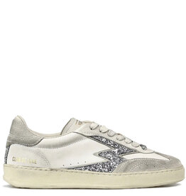 Moaconcept Sneaker Club deluxe White silver glitter