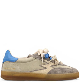 Moaconcept Sneaker Club patchwork L.grey,tortora,r.blue