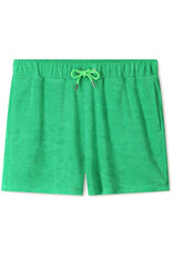 Pom Amsterdam Shorts Terry palm Green