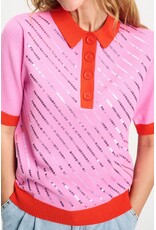 Pom Amsterdam Polo Sequins Cheering Pink
