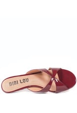 Bibi Lou Bibi Lou Mules  Burgundi