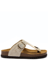 Scholl  Slipper Anais TexTri-W Blanc casse