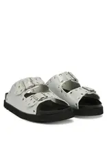 Scholl Slipper Beatriz ring LeaMet-W Argent