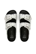 Scholl Slipper Beatriz ring LeaMet-W Argent