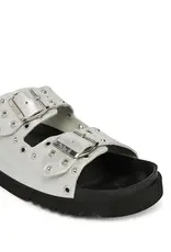 Scholl Slipper Beatriz ring LeaMet-W Argent