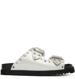 Scholl Slipper Beatriz ring LeaMet-W Argent