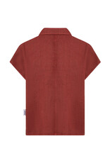 Penn & Ink N.Y. Blouse S26Z848 Burgundy